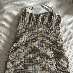 Lush plaid dress. Brand new